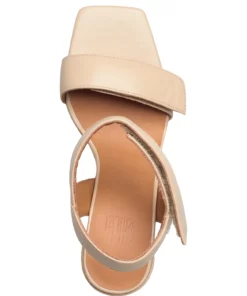 Billi Bi Sandals A2080 Heeled Sandals For Women Black Nappa 70 -Heeled shoes Sales Store bbia2080 cbeigearenanappa72 3