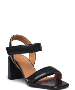 Billi Bi Sandals A2080 Heeled Sandals For Women Black Nappa 70 -Heeled shoes Sales Store bbia2080 cblacknappa70 1