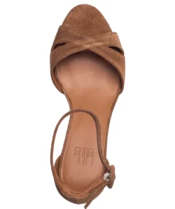 Billi Bi Sandals A2090 Wedge Heels For Women Army Babysilk Suede 557 -Heeled shoes Sales Store bbia2090 c1793751932 3