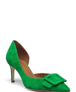 Billi Bi Pumps A2532 Pumps For Women Lt. Green Suede -Heeled shoes Sales Store bbia2532 cltgreensuede 1
