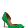 Billi Bi Pumps A2532 Pumps For Women Lt. Green Suede