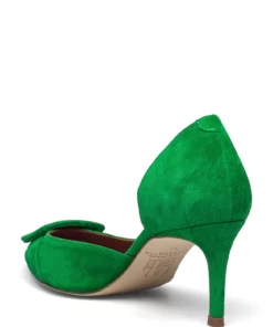 Billi Bi Pumps A2532 Pumps For Women Lt. Green Suede -Heeled shoes Sales Store bbia2532 cltgreensuede 2