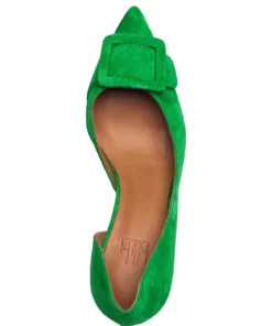 Billi Bi Pumps A2532 Pumps For Women Lt. Green Suede -Heeled shoes Sales Store bbia2532 cltgreensuede 3