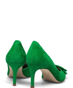 Billi Bi Pumps A2532 Pumps For Women Lt. Green Suede -Heeled shoes Sales Store bbia2532 cltgreensuede 4