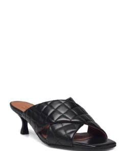 Billi Bi Sandals A2626 Heeled Sandals For Women Black Nappa 70 -Heeled shoes Sales Store bbia2626 cblacknappa70 1