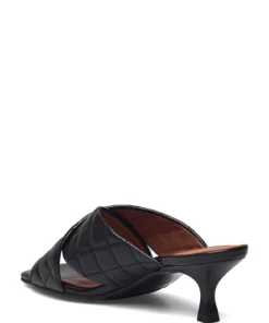 Billi Bi Sandals A2626 Heeled Sandals For Women Black Nappa 70 -Heeled shoes Sales Store bbia2626 cblacknappa70 2