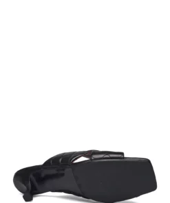 Billi Bi Sandals A2626 Heeled Sandals For Women Black Nappa 70 -Heeled shoes Sales Store bbia2626 cblacknappa70 4