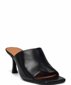 Billi Bi Sandals A2636 Heeled Sandals For Women Black Nappa 70 -Heeled shoes Sales Store bbia2636 cblacknappa70 1