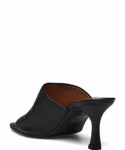 Billi Bi Sandals A2636 Heeled Sandals For Women Black Nappa 70 -Heeled shoes Sales Store bbia2636 cblacknappa70 2