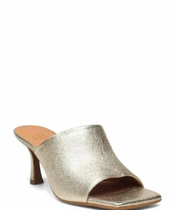 Billi Bi Sandals A2636 Heeled Sandals For Women Black Nappa 70 -Heeled shoes Sales Store bbia2636 cgoldcrackele002