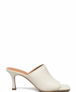 Billi Bi Sandals A2636 Heeled Sandals For Women Black Nappa 70 -Heeled shoes Sales Store bbia2636 coffwhitenappa73 1