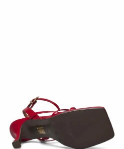 Billi Bi Sandals A2639 Heeled Sandals For Women Red 1524 Nappa 79 32 Billi Bi Sandals A2639 Heeled Sandals For Women Red 1524 Nappa 79 -Heeled shoes Sales Store bbia2639 cred1524nappa79 4