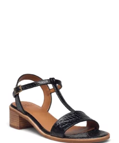 Billi Bi Sandals A2851 Heeled Sandals For Women Brandy Yango 15 -Heeled shoes Sales Store bbia2851 cblackyango10 1