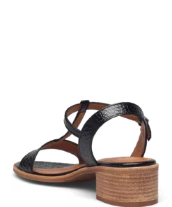 Billi Bi Sandals A2851 Heeled Sandals For Women Brandy Yango 15 -Heeled shoes Sales Store bbia2851 cblackyango10 2