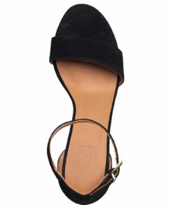 Billi Bi Sandals A4671 Heeled Sandals For Women Black Suede 50 -Heeled shoes Sales Store bbia4671 cblacksuede50 3