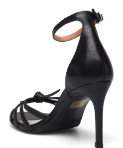 Billi Bi Sandals A4692 Heeled Sandals For Women Black Nappa 70 -Heeled shoes Sales Store bbia4692 cblacknappa70 2