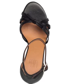 Billi Bi Sandals A4692 Heeled Sandals For Women Black Nappa 70 -Heeled shoes Sales Store bbia4692 cblacknappa70 3