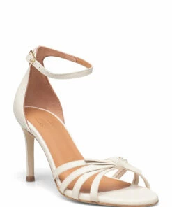 Billi Bi Sandals A4692 Heeled Sandals For Women Black Nappa 70 -Heeled shoes Sales Store bbia4692 coffwhitenappa73