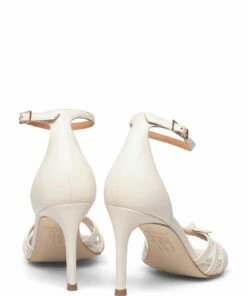 Billi Bi Sandals A4692 Heeled Sandals For Women Black Nappa 70 -Heeled shoes Sales Store bbia4692 coffwhitenappa73 4