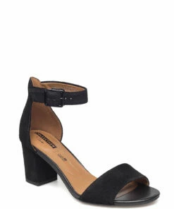 Clarks Deva Mae Heeled Sandals For Women Black Sde
