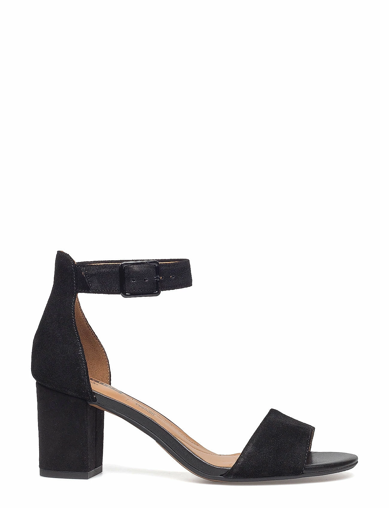 Clarks Deva Mae Heeled Sandals For Women Black Sde 2 Clarks Deva Mae Heeled Sandals For Women Black Sde - Image 2