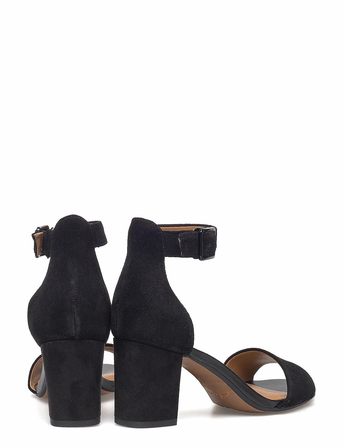 Clarks Deva Mae Heeled Sandals For Women Black Sde 5 Clarks Deva Mae Heeled Sandals For Women Black Sde - Image 5