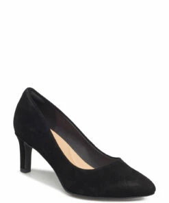Clarks Calla Rose Pumps For Women Black Sde