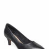 Clarks Linvale Jerica Pumps For Women Black Leather