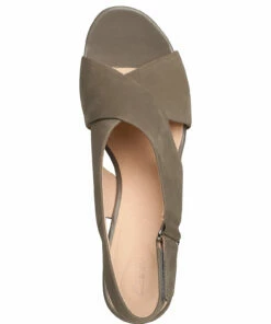 Clarks Maritsa Lara Heeled Sandals For Women Sage Nubuck -Heeled shoes Sales Store clr26147930 csagenubuck v7d 3