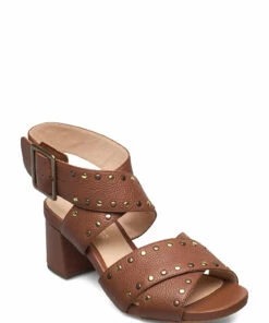 Heeled shoes Sales Store 15 Clarks Sheer55 Buckle Heeled Sandals For Women Tan Leather