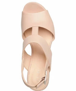 Clarks Maritsa Glad Heeled Sandals For Women Blush Leather -Heeled shoes Sales Store clr26150670 cblushleather v9d 3