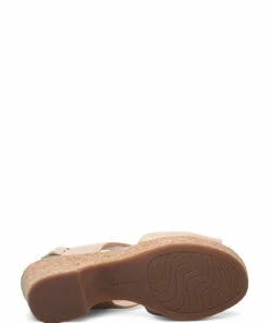 Clarks Maritsa Glad Heeled Sandals For Women Blush Leather -Heeled shoes Sales Store clr26150670 cblushleather v9d 4