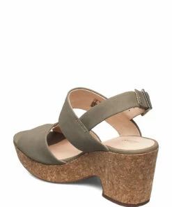 Clarks Maritsa Glad Heeled Sandals For Women Sage Suede -Heeled shoes Sales Store clr26150671 csagesuede v7d 2