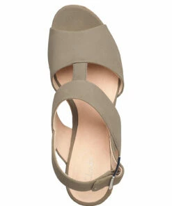 Clarks Maritsa Glad Heeled Sandals For Women Sage Suede -Heeled shoes Sales Store clr26150671 csagesuede v7d 3