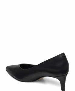 Clarks Laina55 Court2 Pumps For Women Black Leather -Heeled shoes Sales Store clr26151380 cblackleather v0d 2