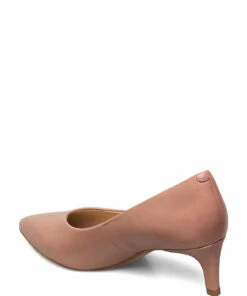 Clarks Laina55 Court2 Pumps For Women Praline Leather -Heeled shoes Sales Store clr26154826 cpralineleather v4d 2