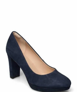 Clarks Kendra Sienna Pumps For Women Navy 11 Clarks Kendra Sienna Pumps For Women Navy -Heeled shoes Sales Store clr26155493 cnavy v8d 1