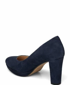 Clarks Kendra Sienna Pumps For Women Navy 8 Clarks Kendra Sienna Pumps For Women Navy -Heeled shoes Sales Store clr26155493 cnavy v8d 2