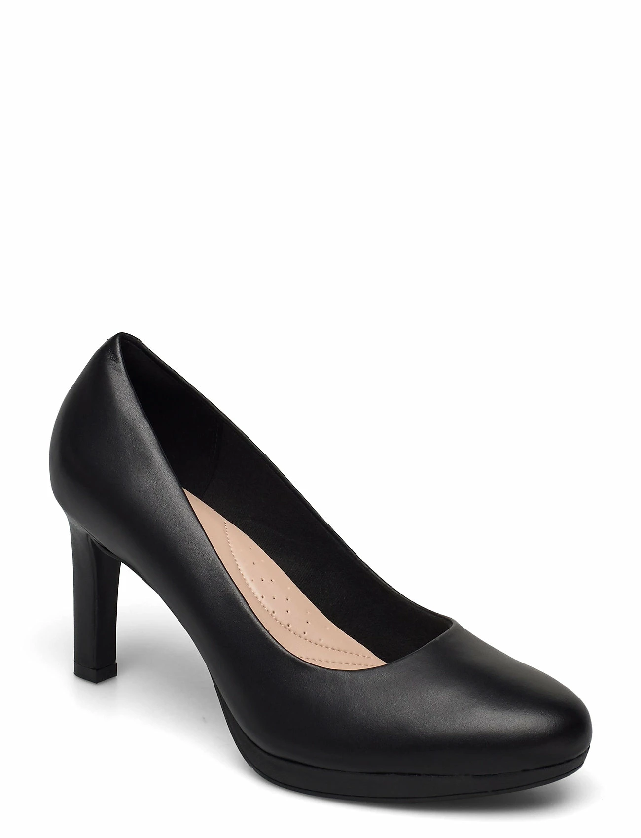 Clarks Ambyr Joy Pumps For Women Black Leather 2 Clarks Ambyr Joy Pumps For Women Black Leather - Image 2