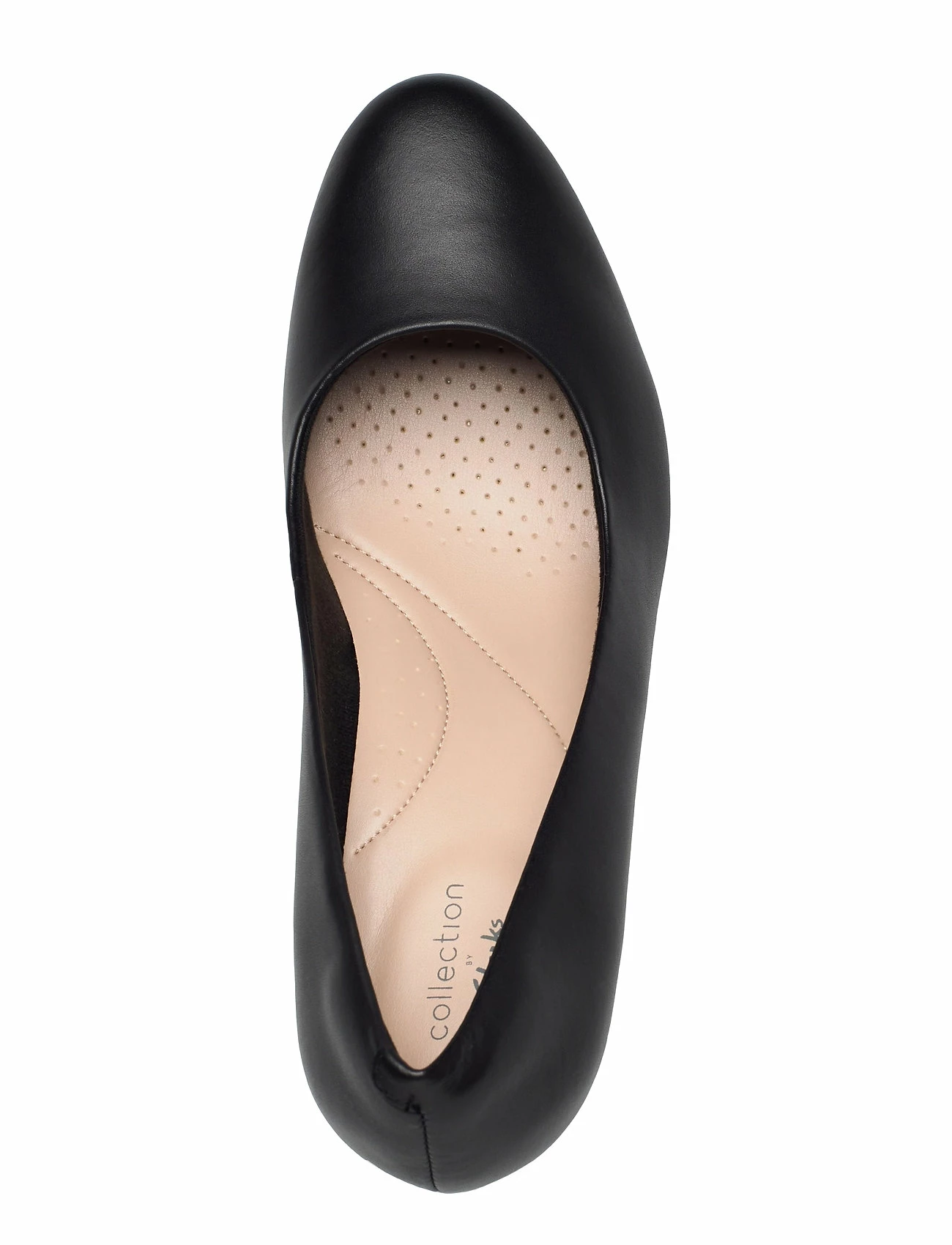 Clarks Ambyr Joy Pumps For Women Black Leather 4 Clarks Ambyr Joy Pumps For Women Black Leather - Image 4