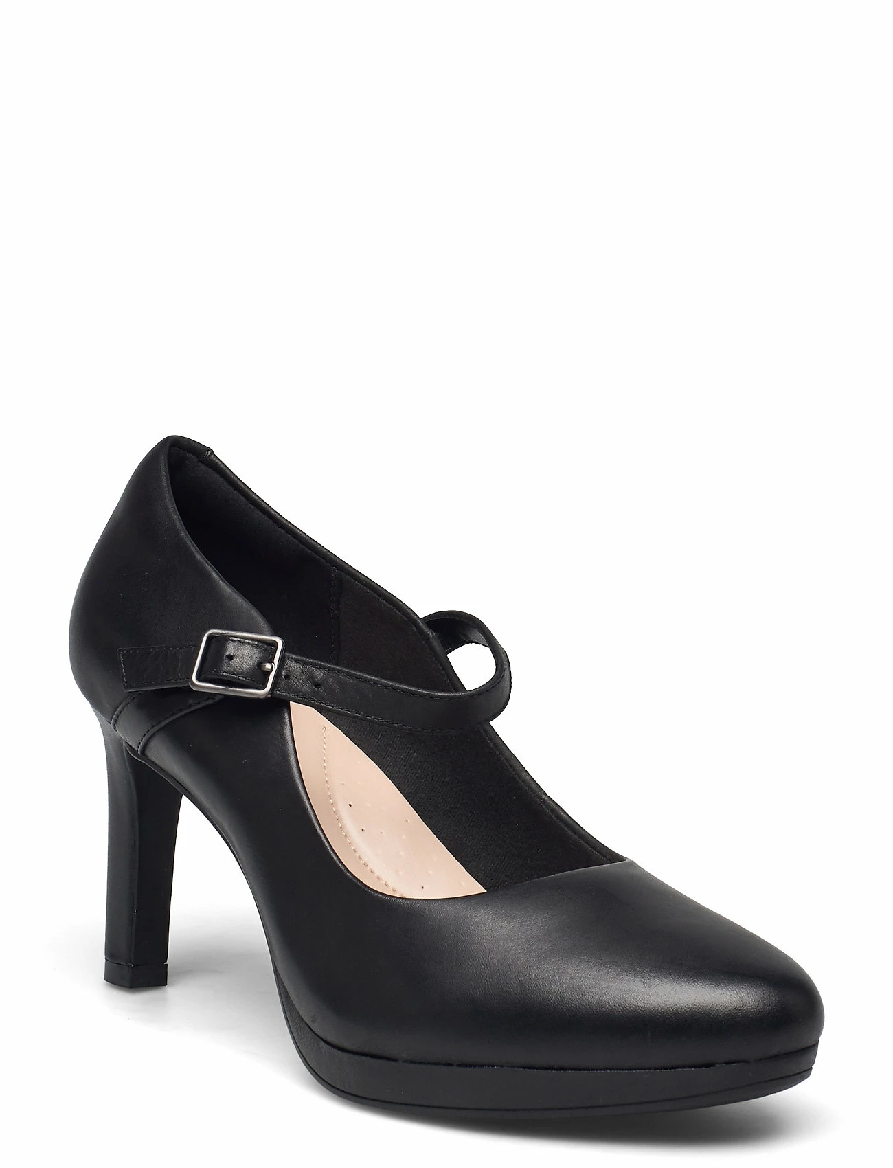 Clarks Ambyr Shine Pumps For Women Black Leather 6 Clarks Ambyr Shine Pumps For Women Black Leather - Image 6