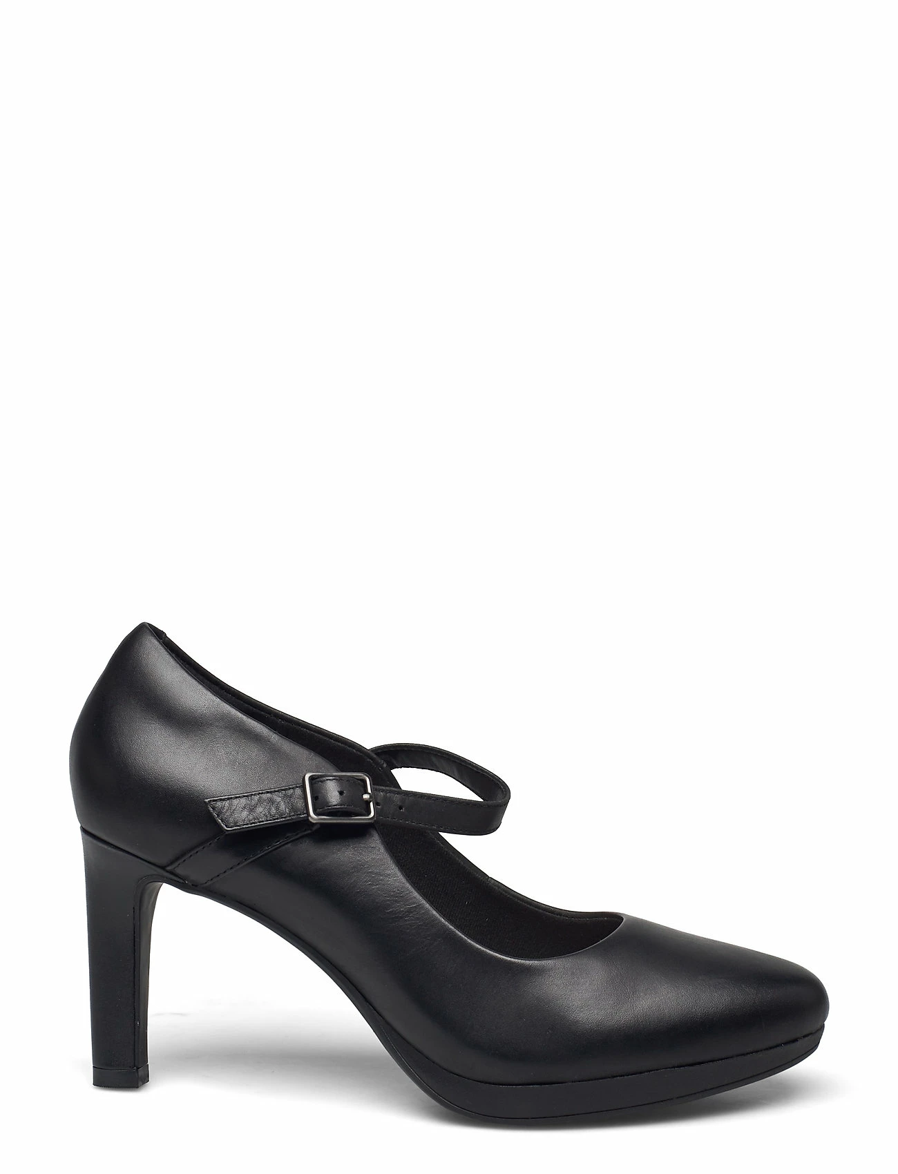 Clarks Ambyr Shine Pumps For Women Black Leather 2 Clarks Ambyr Shine Pumps For Women Black Leather - Image 2