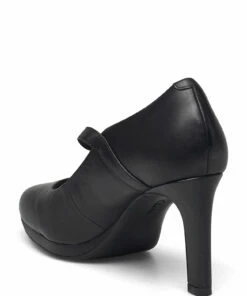 Clarks Ambyr Shine Pumps For Women Black Leather 8 Clarks Ambyr Shine Pumps For Women Black Leather -Heeled shoes Sales Store clr26157784 cblackleather v0d 2