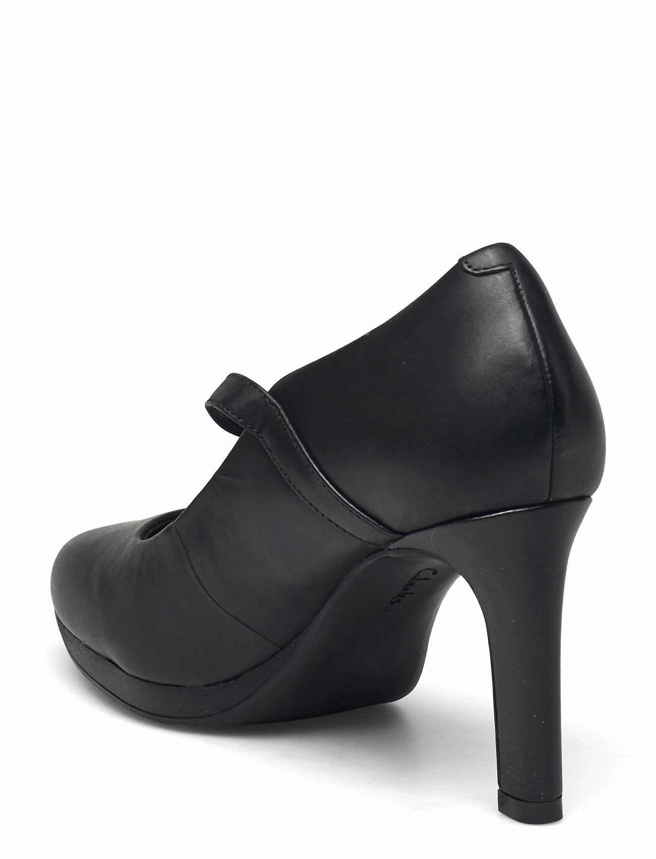 Clarks Ambyr Shine Pumps For Women Black Leather 3 Clarks Ambyr Shine Pumps For Women Black Leather - Image 3