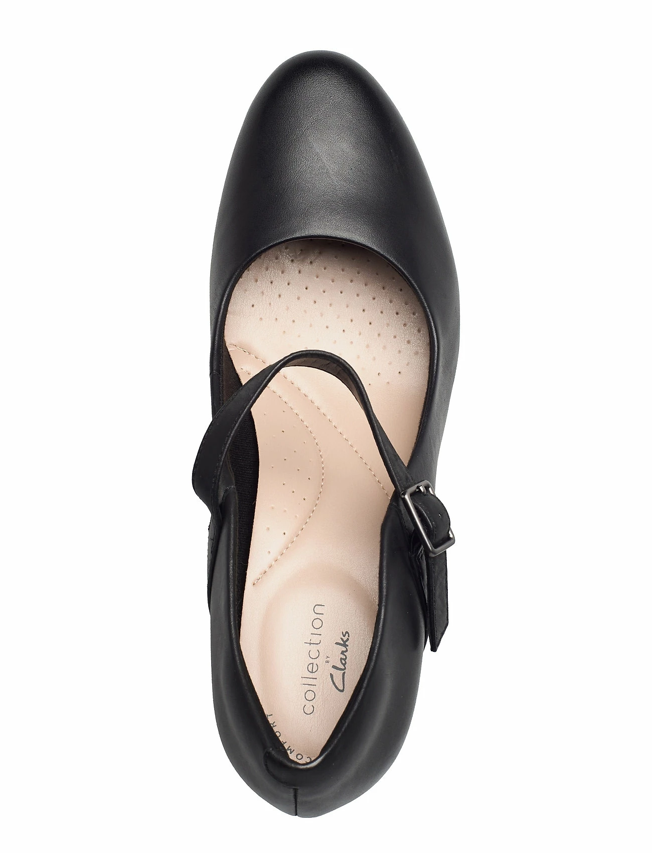 Clarks Ambyr Shine Pumps For Women Black Leather 4 Clarks Ambyr Shine Pumps For Women Black Leather - Image 4