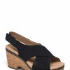 Clarks Giselle Cove Wedge Heels For Women Black