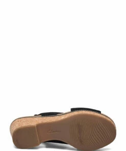 Clarks Giselle Cove Wedge Heels For Women Black -Heeled shoes Sales Store clr26158136 cblack v0d 4