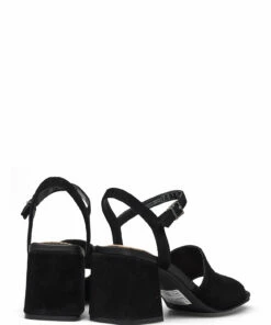 Clarks Sheer65 Block Heeled Sandals For Women Black Sde -Heeled shoes Sales Store clr26159695 cblacksde v0d 4