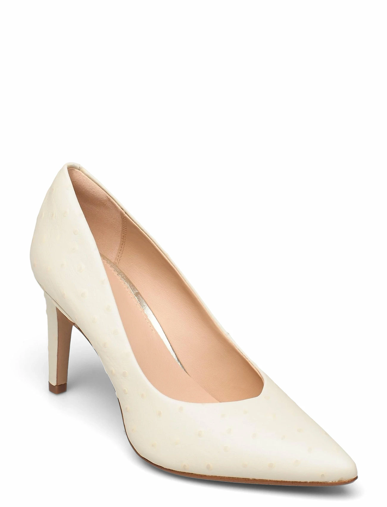 Clarks Genoa85 Court Pumps For Women White Interest 6 Clarks Genoa85 Court Pumps For Women White Interest - Image 6