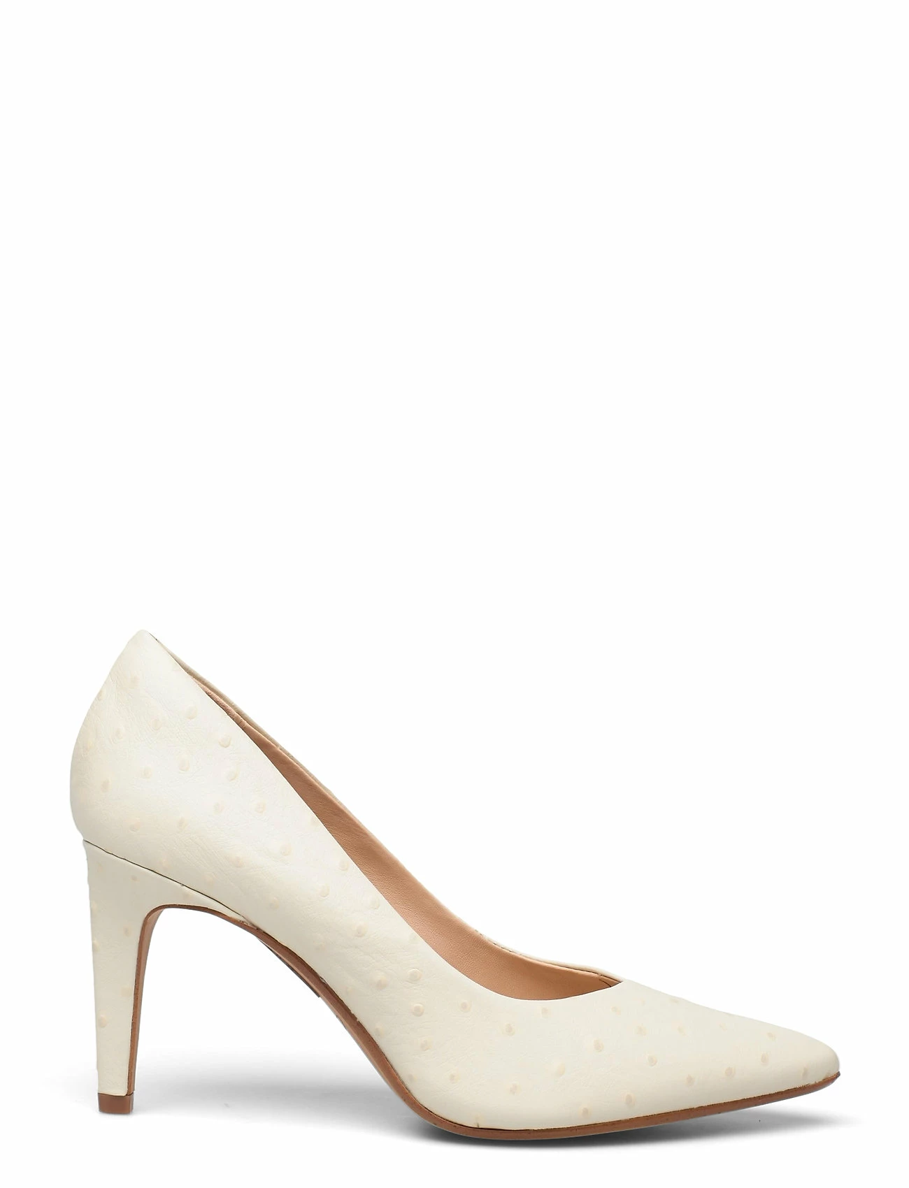 Clarks Genoa85 Court Pumps For Women White Interest 2 Clarks Genoa85 Court Pumps For Women White Interest - Image 2